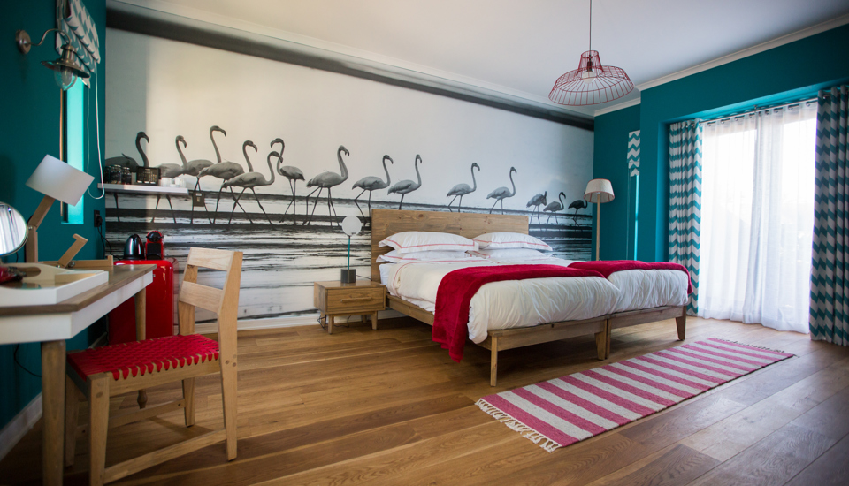 Hotel guestroom