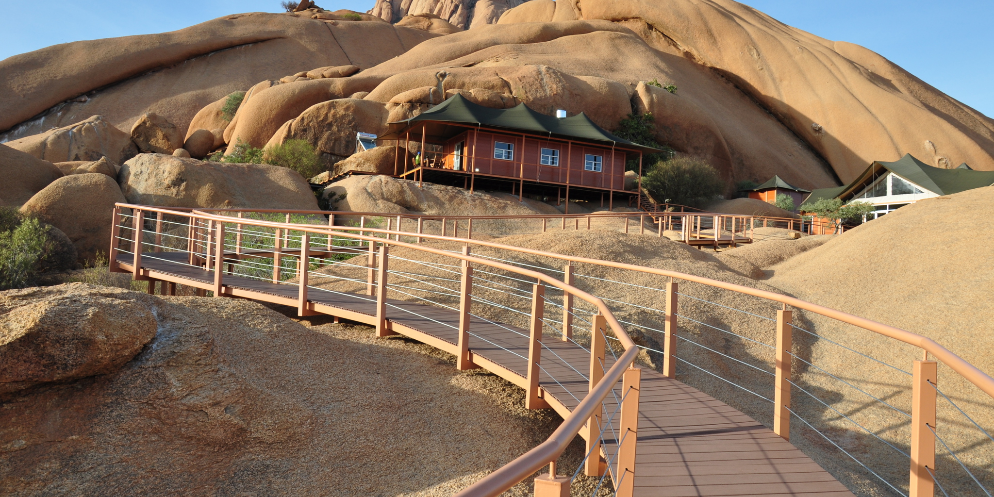 Lodge entrance