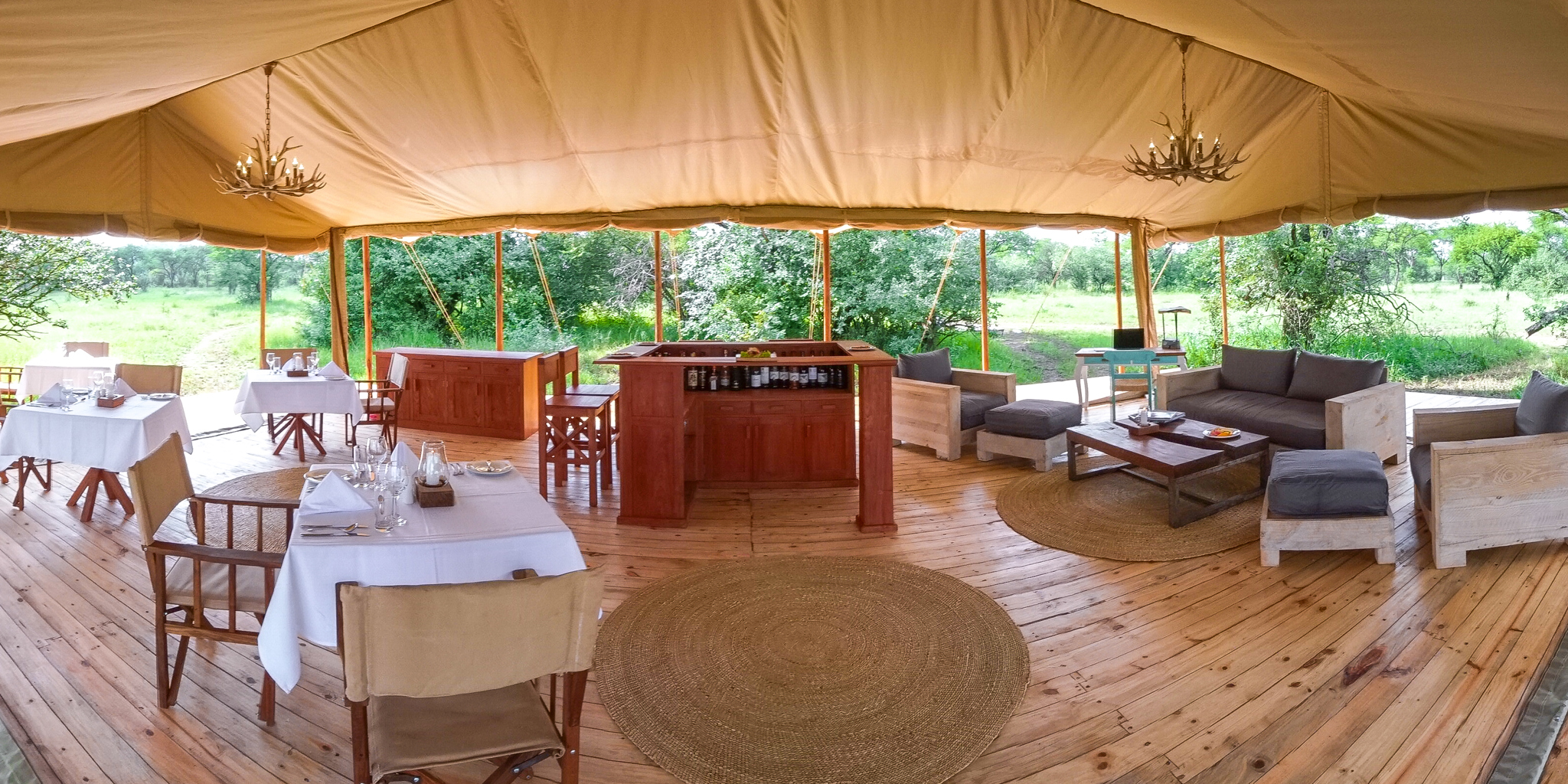 Asanja grumeti main tent