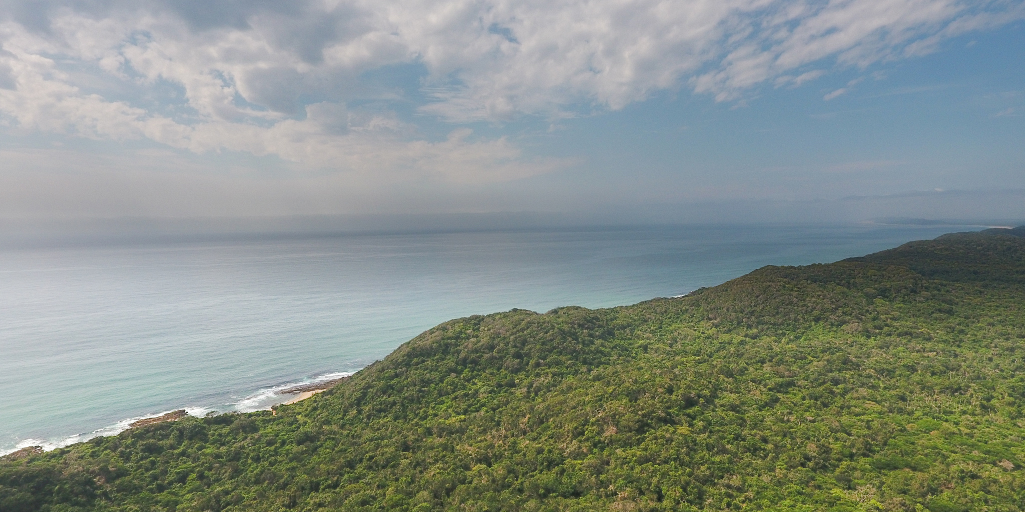 coastline view, isimangaliso wetland park, south africa