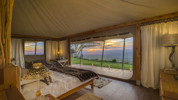 Loisaba luxury tents