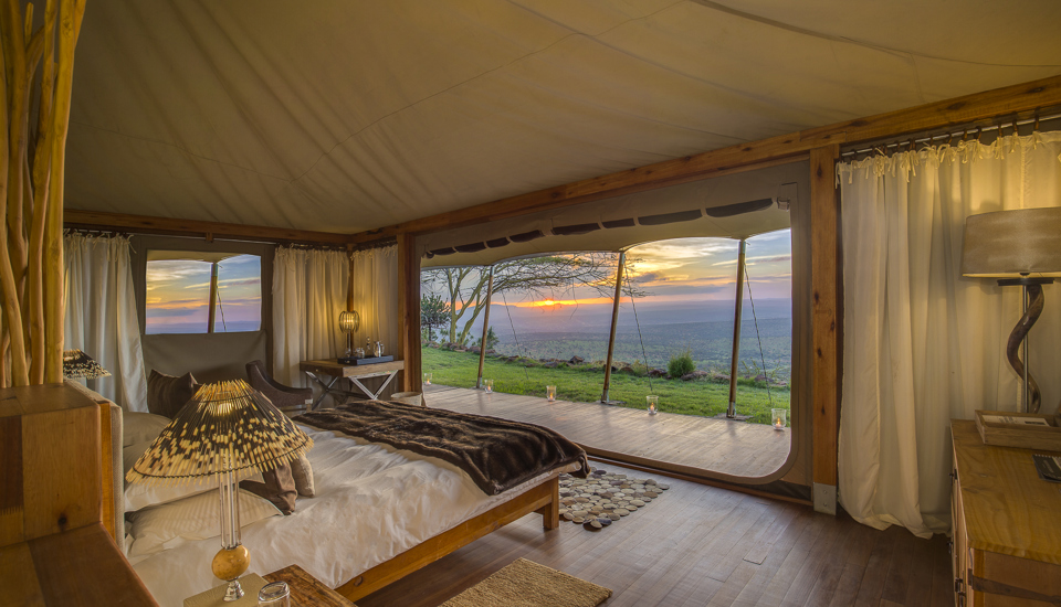 Loisaba luxury tents