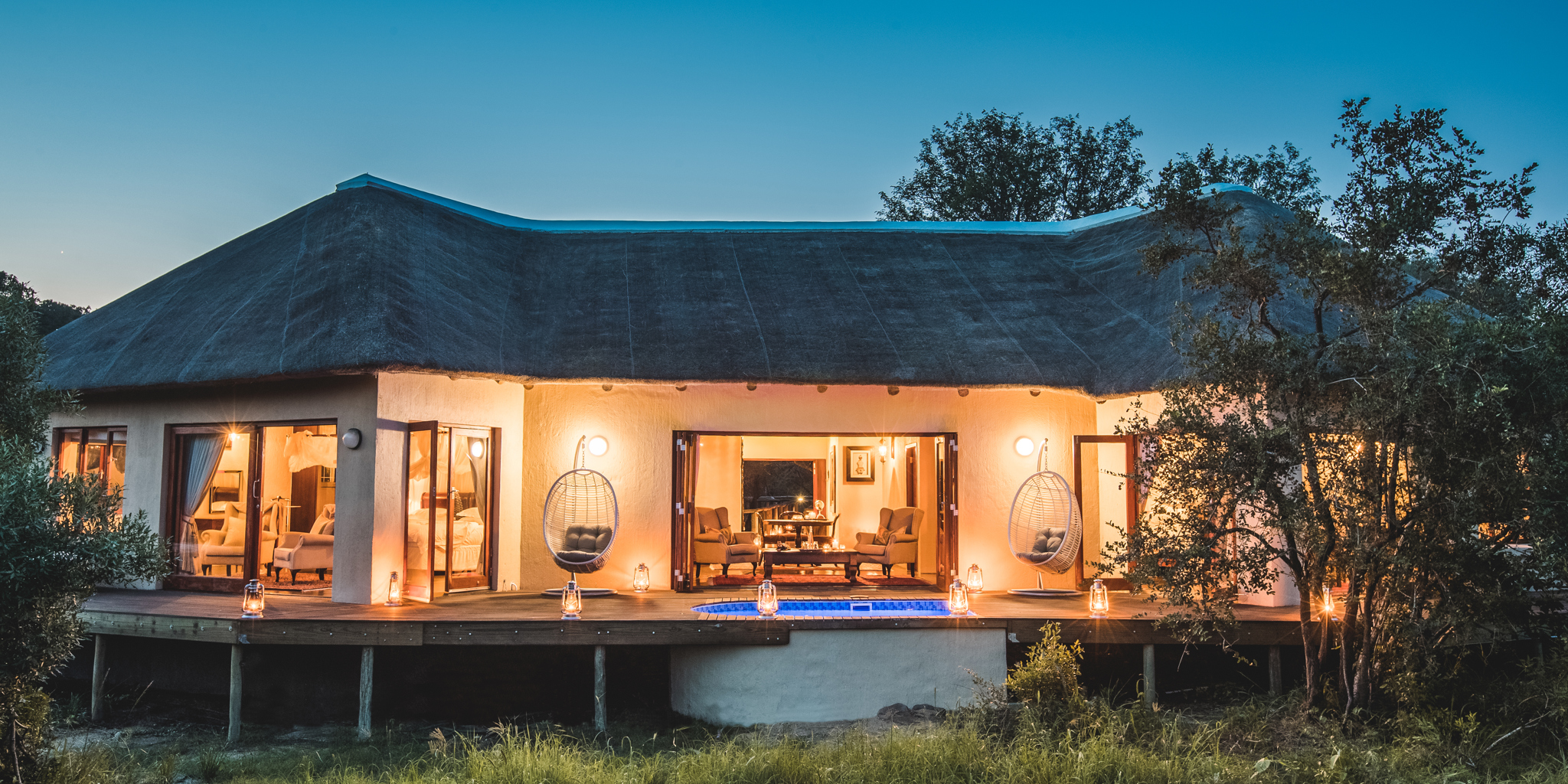 Tintswalo Lodge suite exterior