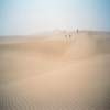 Dune exploring Namibia