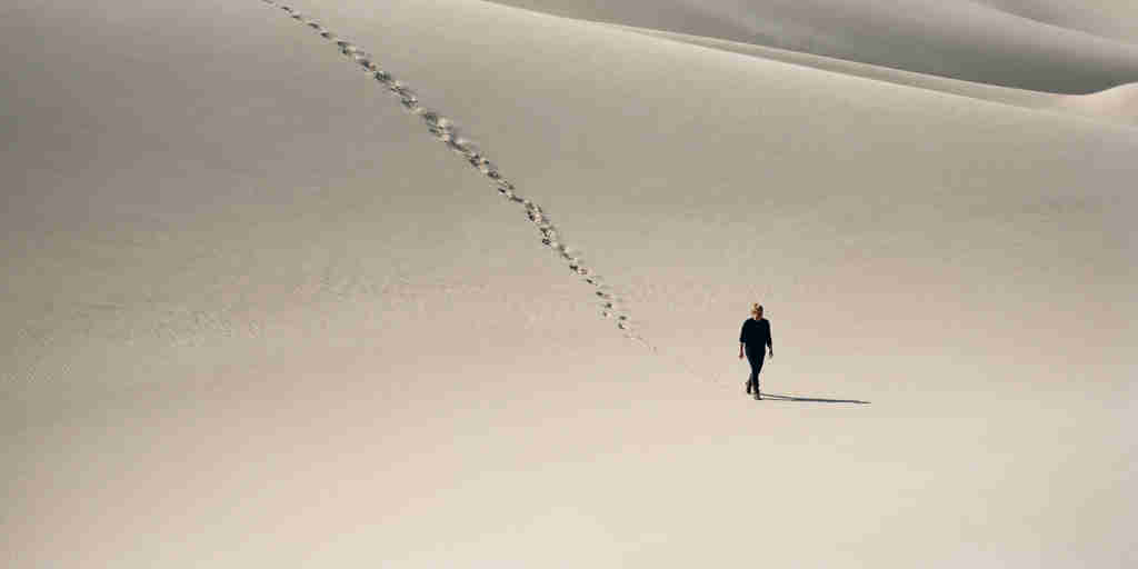 Namibia dune walking