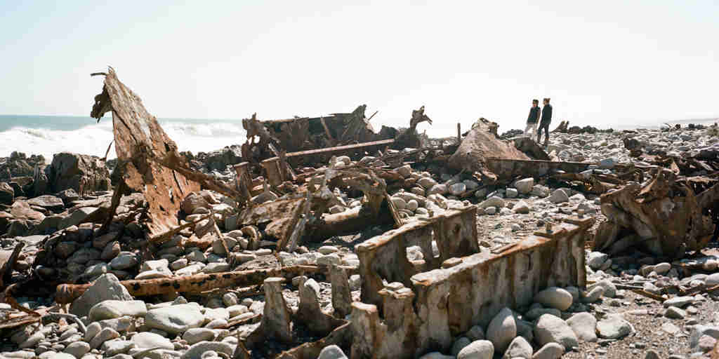 Namibia Shipwrecks along the coast