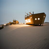 Shipwreck lodge evening view Namibia