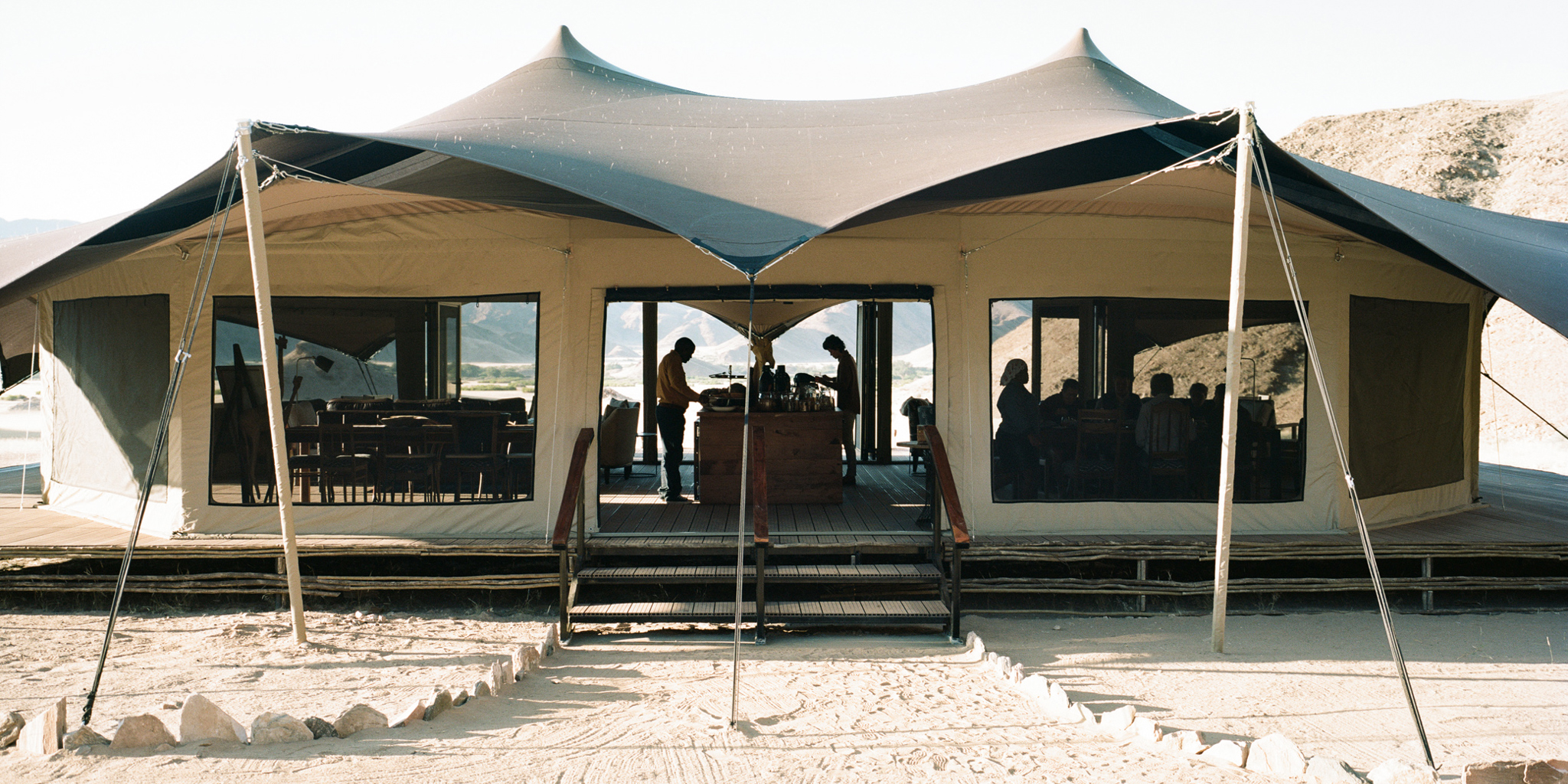 Hoanib valley camp exterior