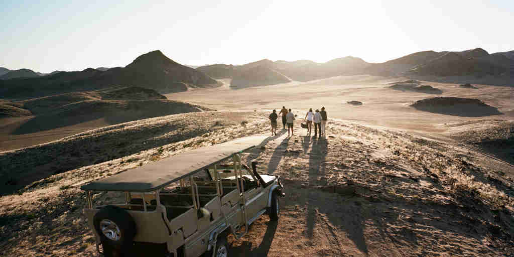 Namibia safari sundowners