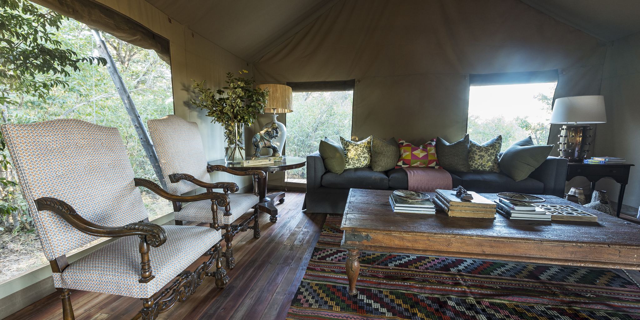 Veryneys camp guest area