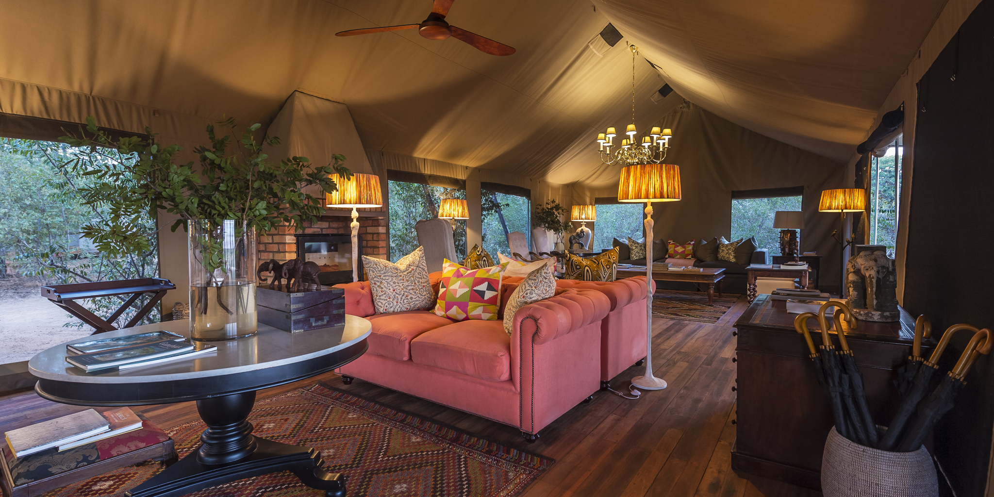 Zimbabwe safari guest area