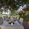 Dulini River Lodge deck dining