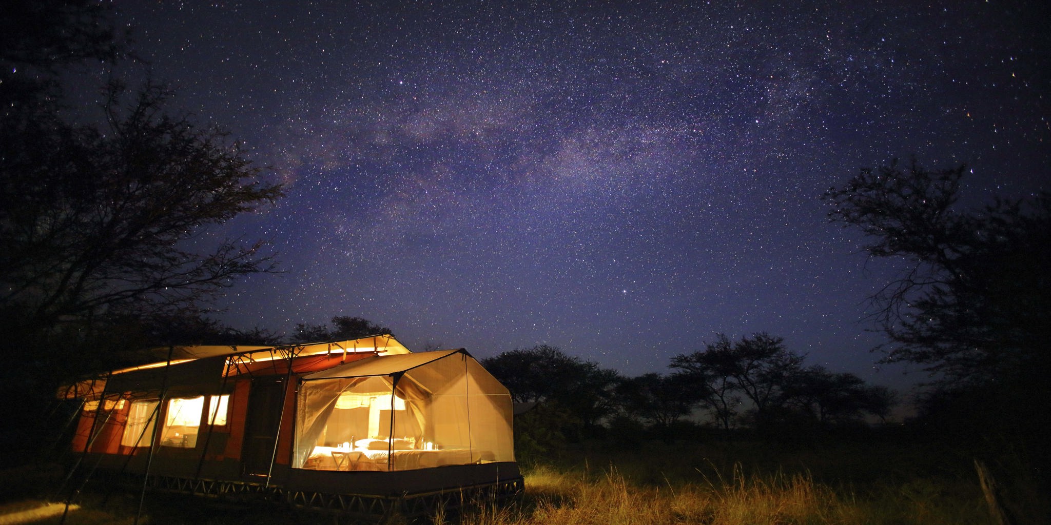 Olakira Star gazing tent under the milkyway