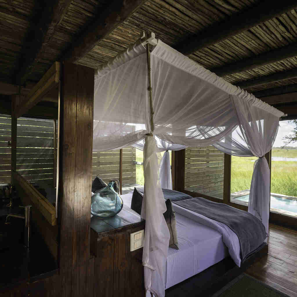 Vumbura Plains Botswana Bedroom Pool