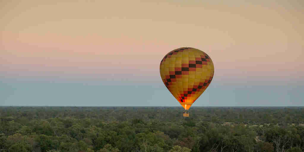 Vumbura Plains Botswana Hot Air Balloon Activity