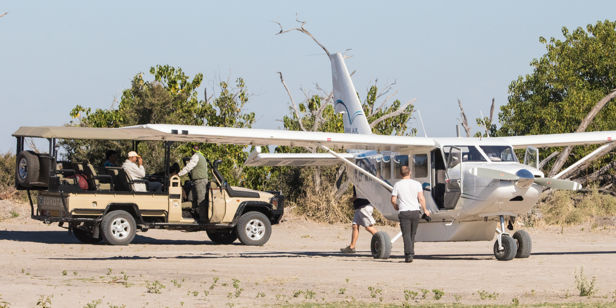 Botswana light aircraft