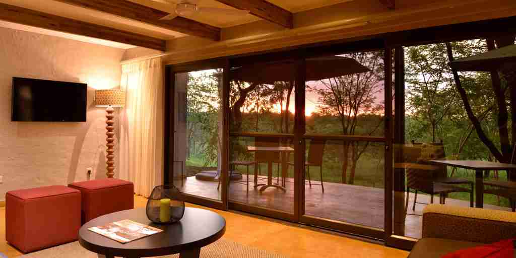 Victoria Falls Safari Guest Suite Deck View