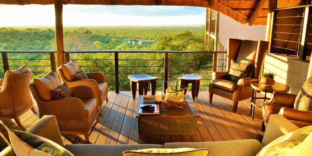Victoria Falls Safari Club Deck