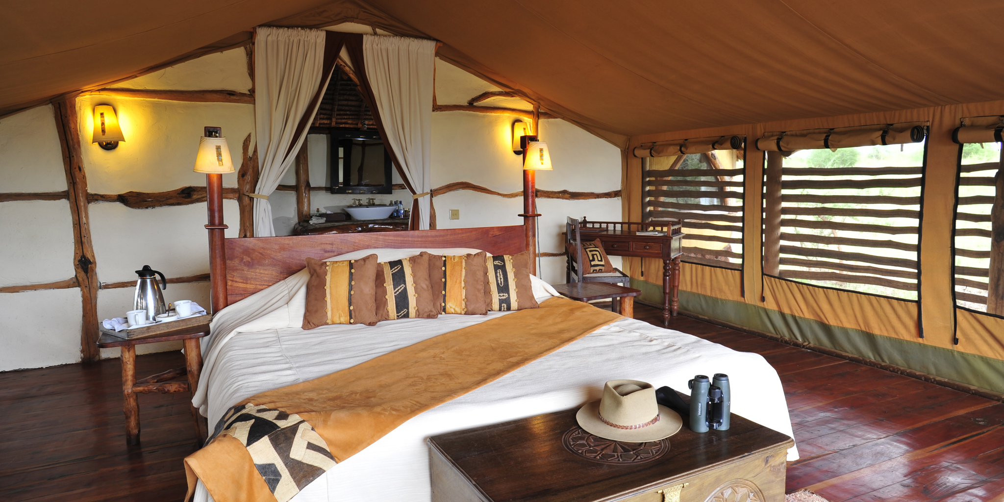 Satao Elerai Bedroom