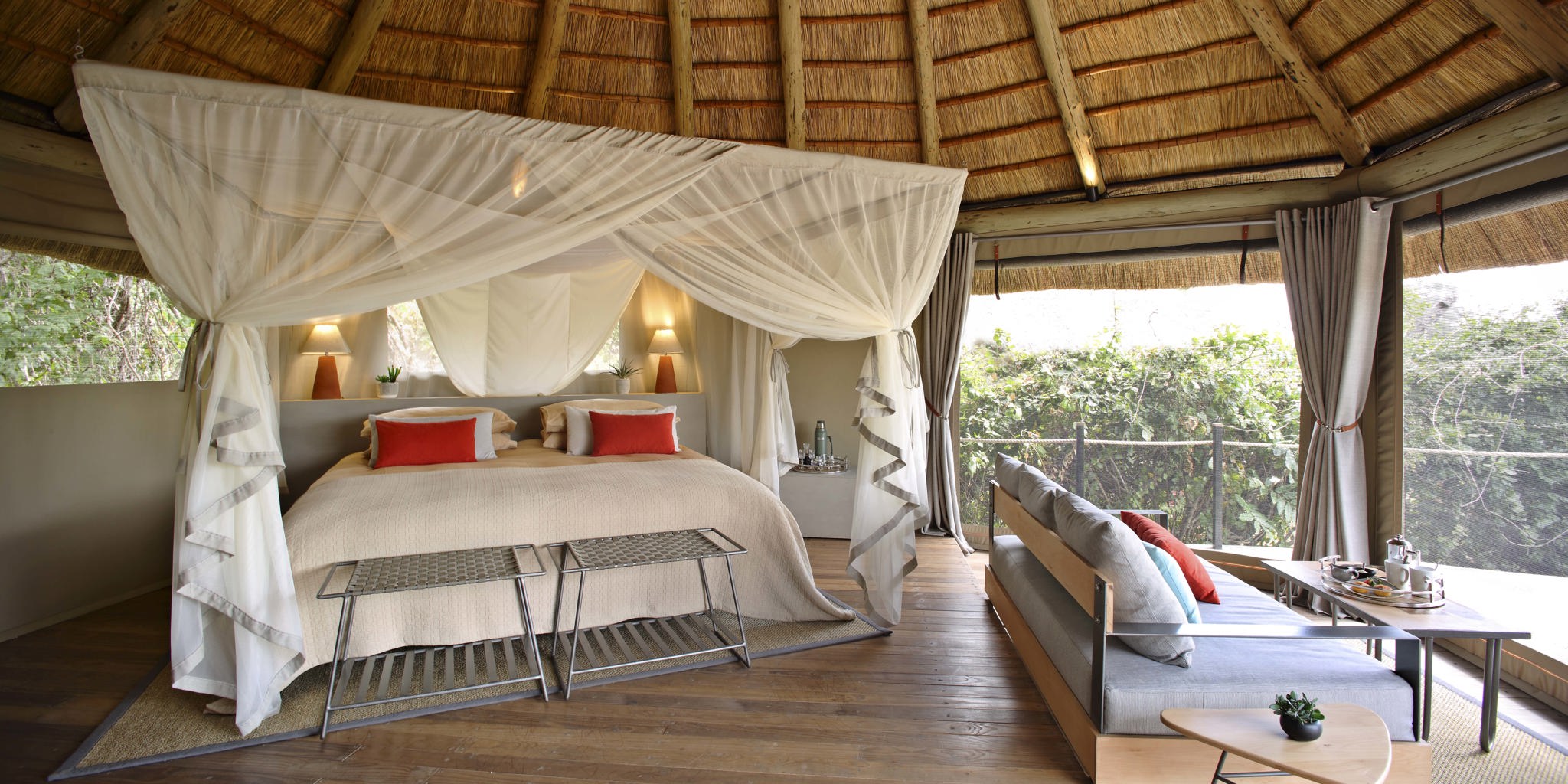 Lion Camp Bedroom