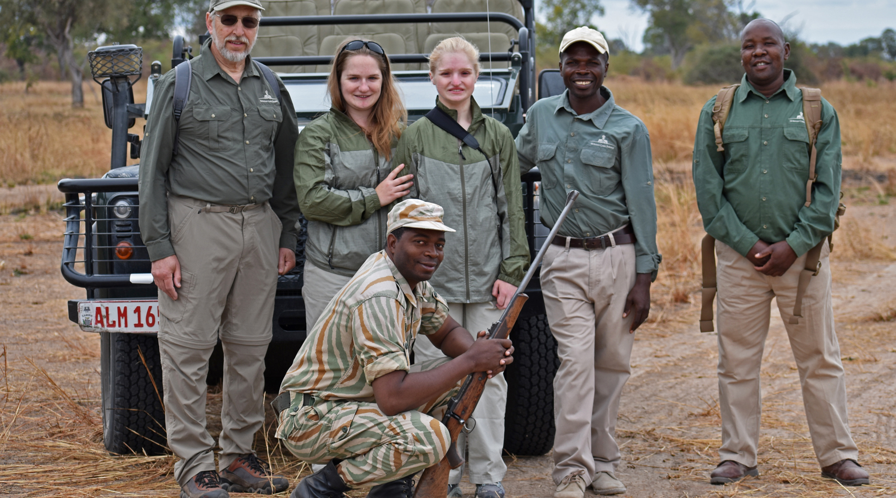 Family, Nsolo Bush Camp, South Luangwa NP, Zambia