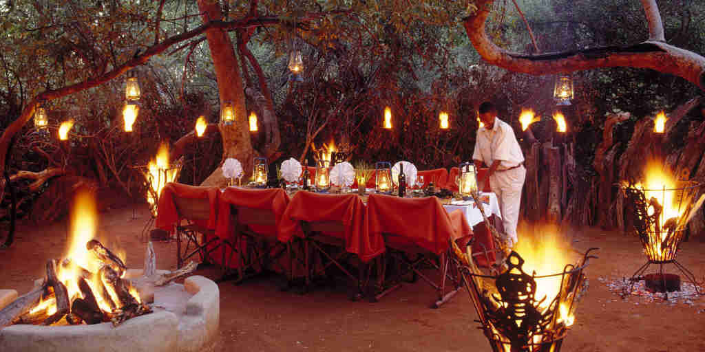 Sanctuary Makanyane Safari Lodge Boma