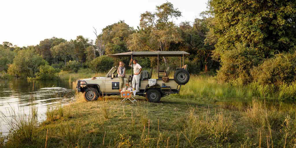 Couple sussi safari Zambia
