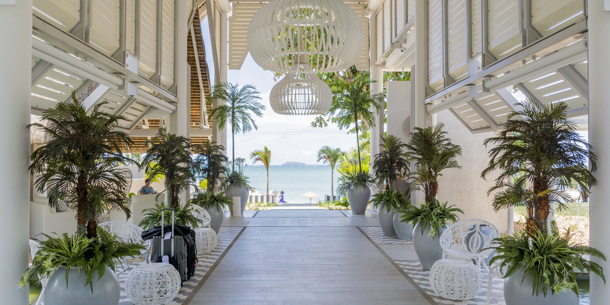 Lux Grand Gaube Entrance