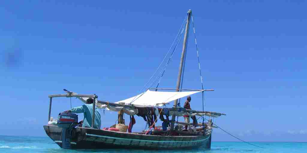 Sailing, Chole Mijini, Mafia Island, Tanzania