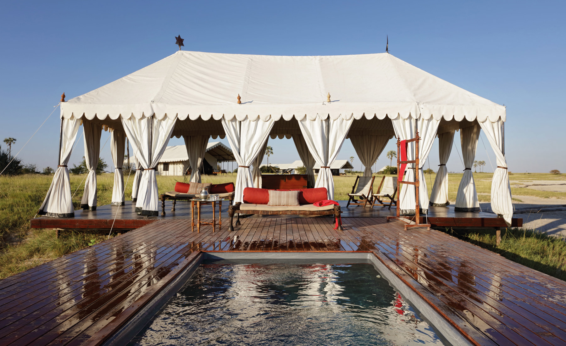 San Camp Swimming Pool Botswana
