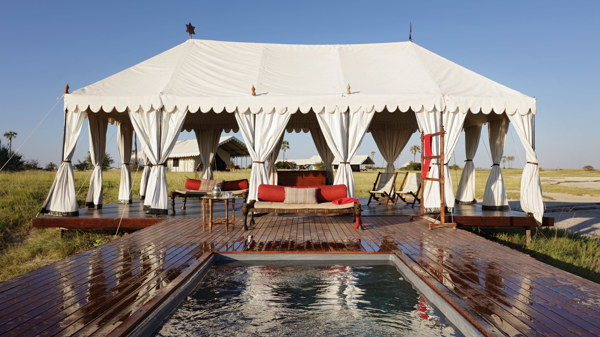 San Camp Swimming Pool Botswana