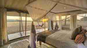 ubuntu camp guest tent room