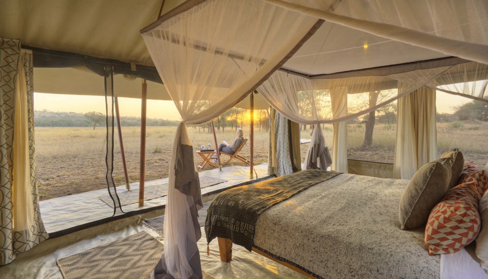 ubuntu camp guest tent room