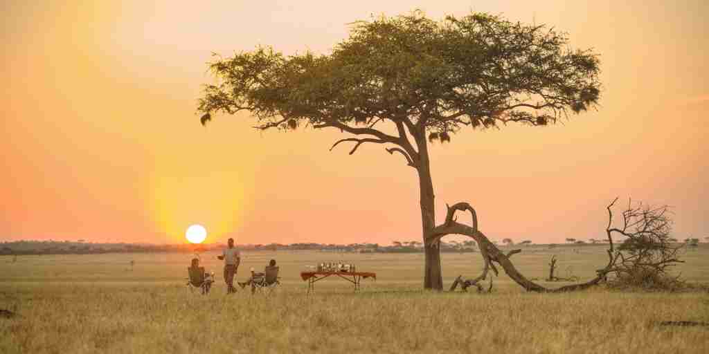 ubuntu camp sundowners Tanzania