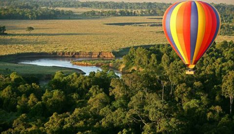 Hot Air Ballooning, Little Governors, Maasai Mara, Kenya