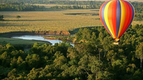 Hot Air Ballooning, Little Governors, Maasai Mara, Kenya