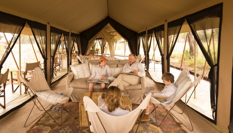 Serengeti Safari Camp Family