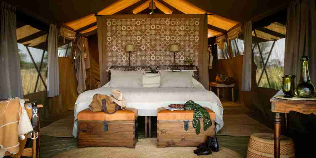 Serengeti Safari Camp Couple Bedroom
