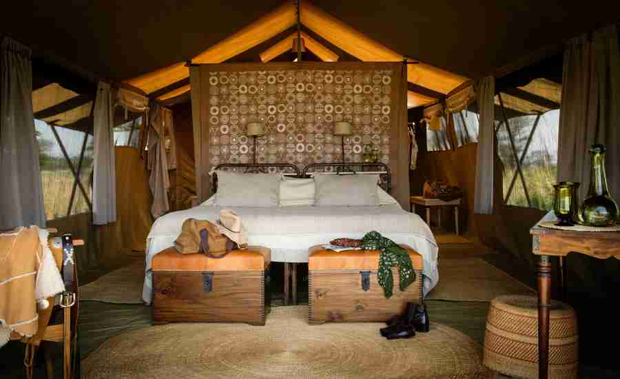 Serengeti Safari Camp Couple Bedroom