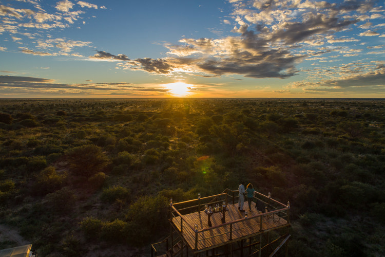 Botswana Safari Sunset