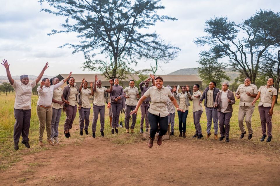 Staff, Dunia Camp, The Serengeti NP, Tanzania