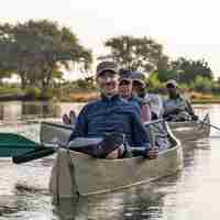 Julian Canoe Safari, Zambezi River, Zambia 