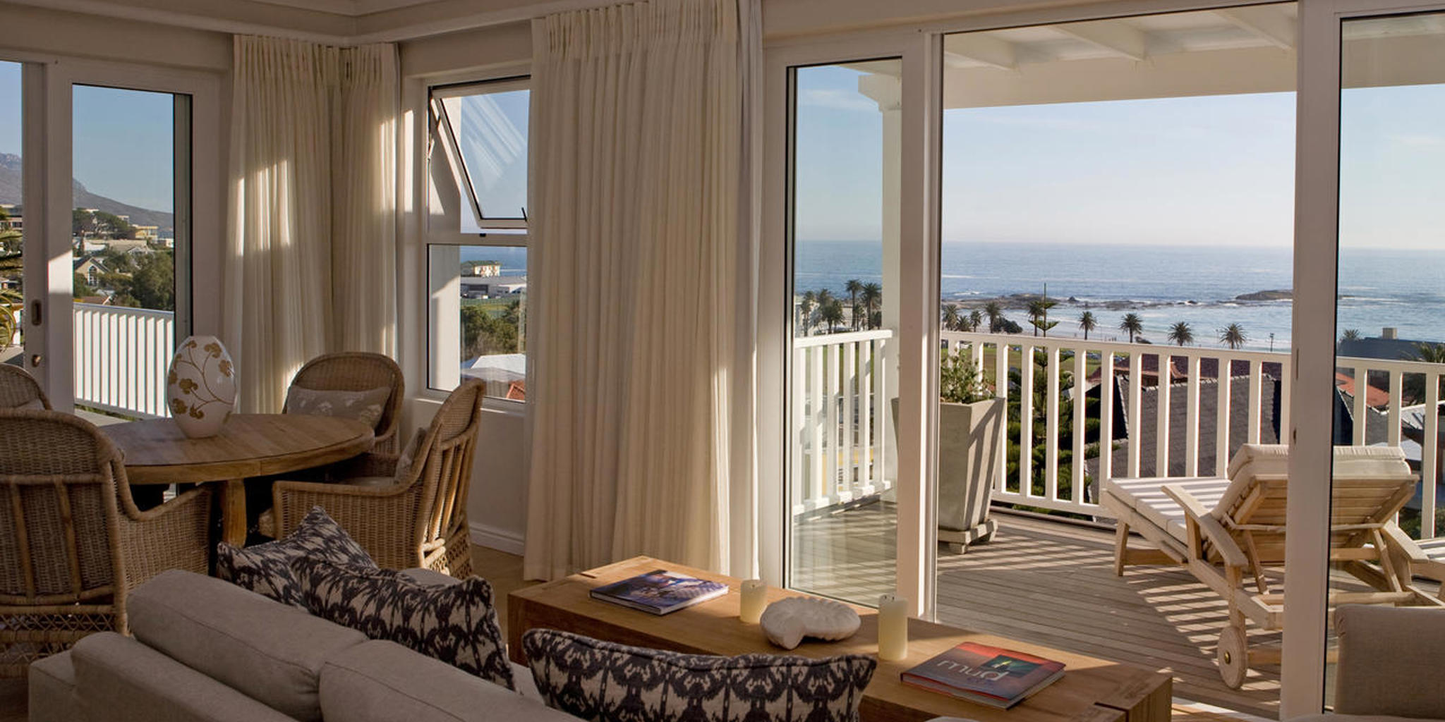 sea five boutique lounge balcony view
