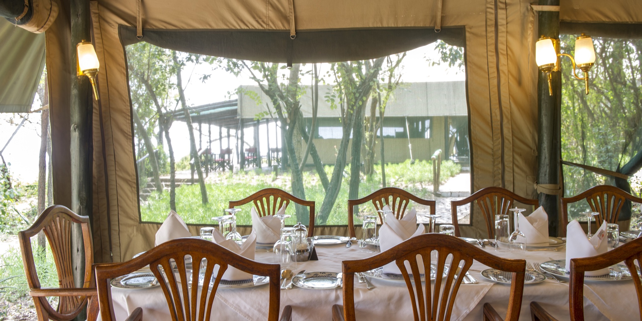 Kirawira Camp serena Dining Tent
