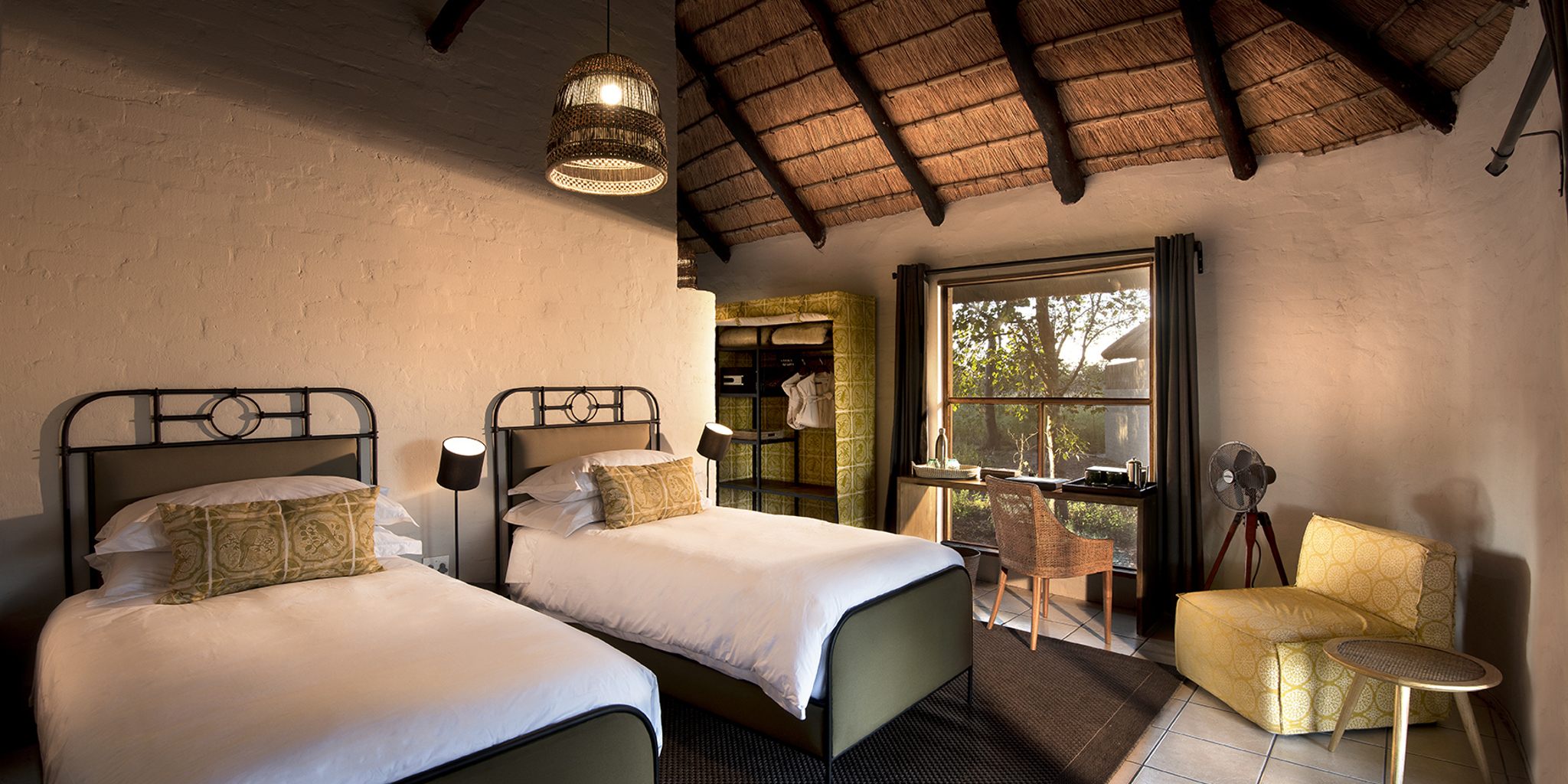 khwai bush camp botswana twin room