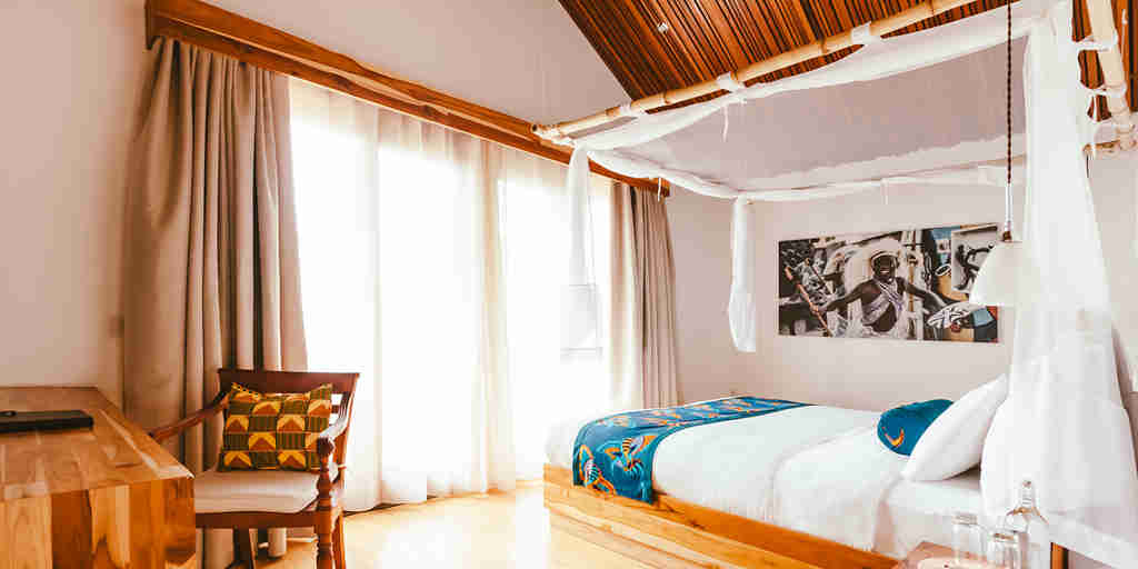 Suite bedroom the Retreat Kigali Rwanda
