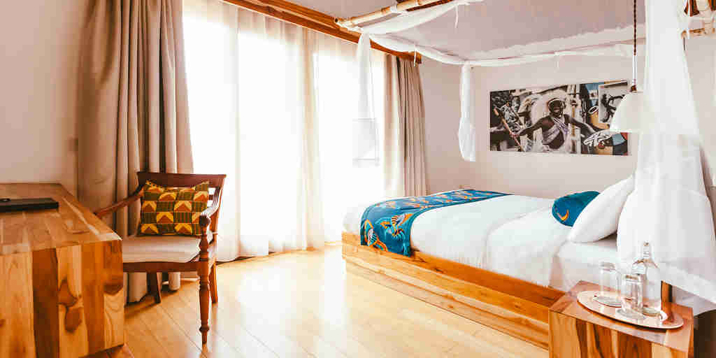 Suite bedroom the Retreat Kigali Rwanda