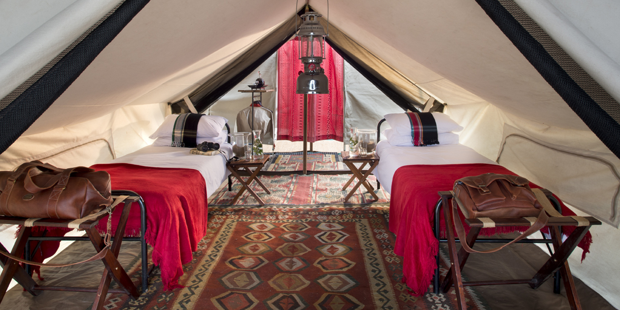 Tanda Tula Field Camp Twin Room
