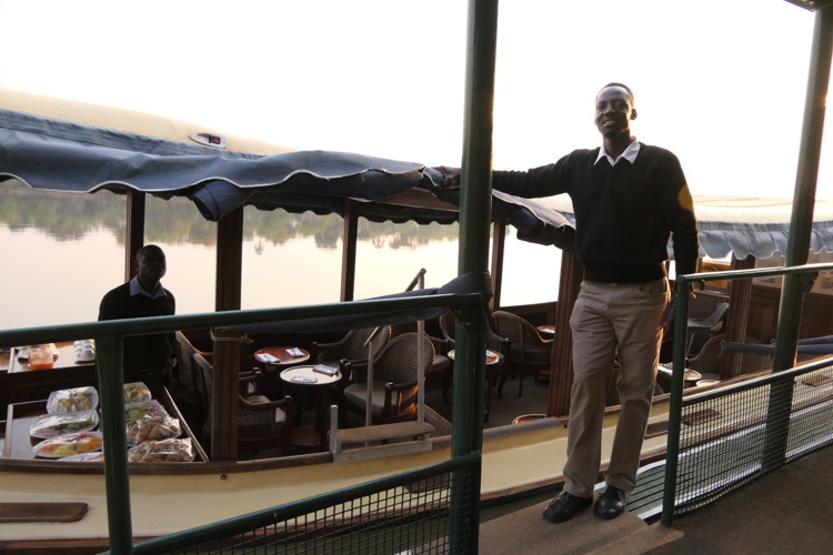 boat morning cruise zambezi victoria falls zimbabwe