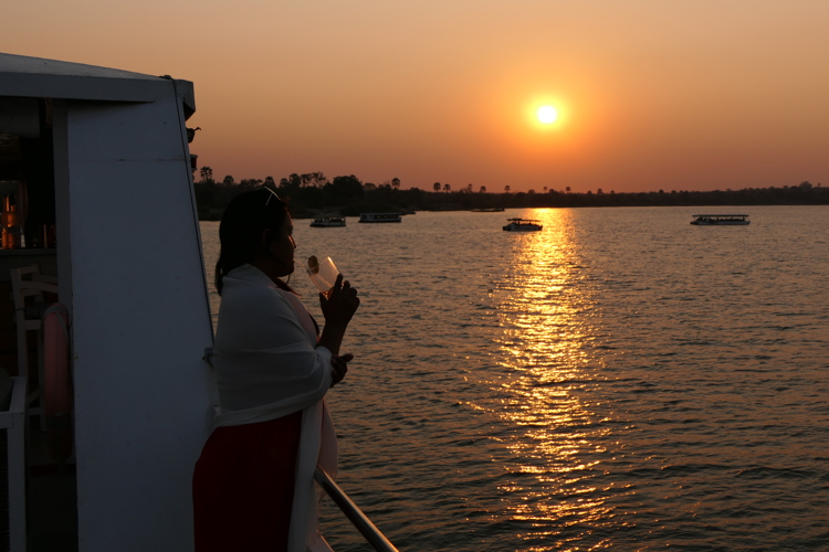 antonina sunset cruise victoria falls zambezi yellow zebra safari